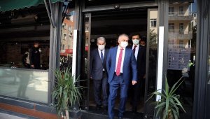 Vali Yazıcı'dan dinamik Covid-19 denetimi