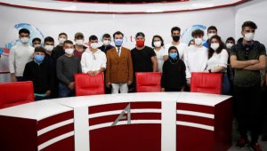Yozgat Sevgi Evleri'nde konaklayan öğrenciler İletişim Fakültesi'nde