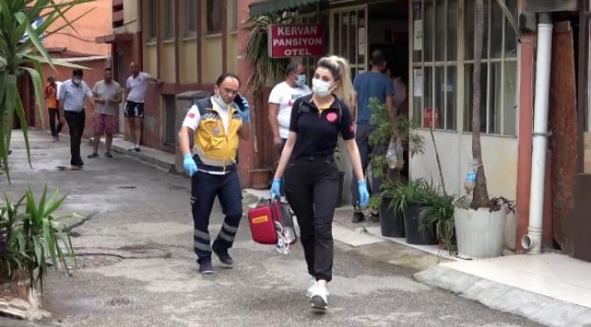 Pansiyonda ölü bulundu