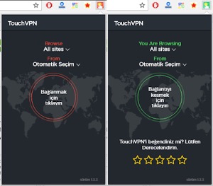 Ücretsiz En iyi Mobil VPN Uygulaması - Touch VPN