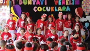 Büyükşehir kreşlerinde 23 Nisan coşkusu