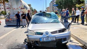 Gazipaşa'da trafik kazası: 3 yaralı
