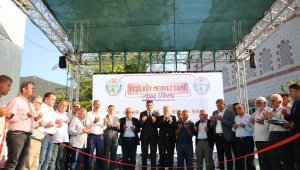 Yeşilköy Merkez Camisi törenle ibadete açıldı