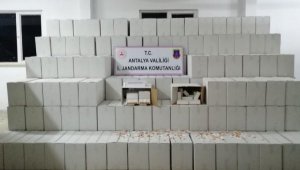 6,5 milyon makaron ele geçirildi