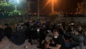 Alanya'da Suriyeli 36 kaçak göçmen yakalandı