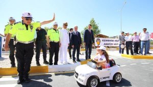 Çocuk Trafik Eğitim Parkı açıldı