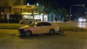 Kaza anı güvenlik kamerasında