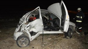 Korkuteli'de kaza: 1 ölü, 1 yaralı