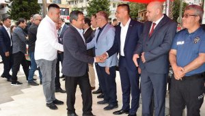 Kumluca'da bayramlaşma programı