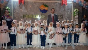 4-6 yaş Kur'an kurslarından yıl sonu etkinliği