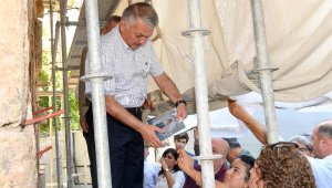 Antalya fethinin sembolü Selçuklu arması, Saat Kulesi'ndeymiş