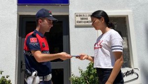 Çalınan cep telefonunu jandarma buldu