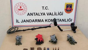 Demir sesi SİT alanındaki kaçak kazıyı ele verdi