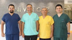 Gözlük kullanmak istemeyen doktorların tercihi lazer oldu