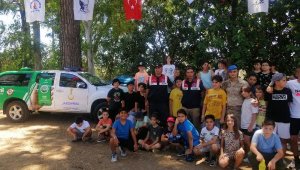 Jandarmadan temiz çevre ve doğa etkinliği