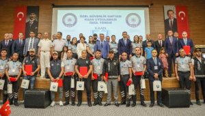 KAAN Projesi'nde başarı gösteren güvenlik personeline ödül