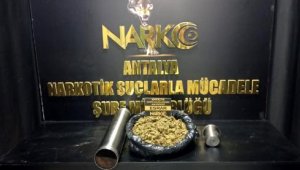 Kargoyla gelen esrar operasyonu