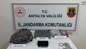 Kaş'ta hırsızlık şüphelisi yakalandı