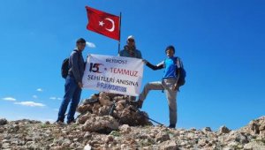 BEYDOST üyeleri, şehitler anısına tırmandı
