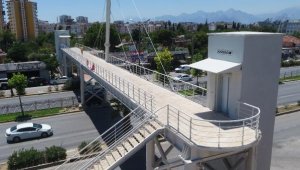 Gazi Bulvarı üzerindeki üstgeçit tamamlandı