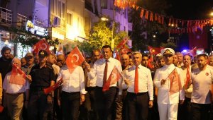 Kaş'ta 15 Temmuz etkinliği