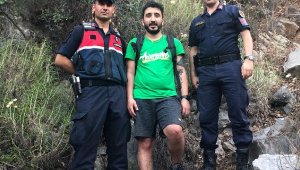 Mahsur kalan vatandaşı jandarma kurtardı