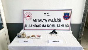 Manavgat'ta uyuşturucu operasyonu