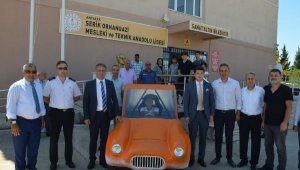 Serikli öğrencilerin elektrikli aracı TEKNOFEST'te yarışacak