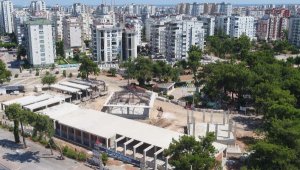 Uncalı Mezarlığı'nda yenileme çalışması ilerliyor