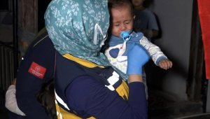 Bahçeye bırakılan Ayaz bebek, anne bulunana kadar devlet korumasında