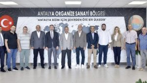 KKTC heyeti Antalya OSB'de incelemelerde bulundu