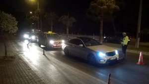 Manavgat'ta trafik denetimi