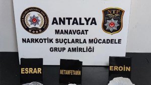 Manavgat'ta uyuşturucu operasyonu