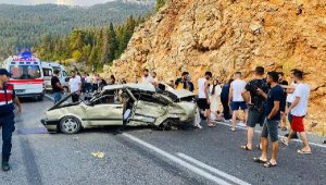 Akseki'de kaza: 4 yaralı