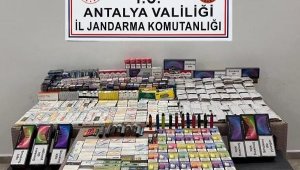 Alanya'da elektronik sigara operasyonu