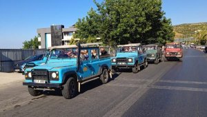 Alanya'da safari araçları denetlendi
