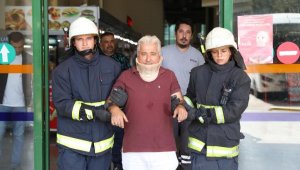 Antalya Otogarı'nda deprem tatbikatı