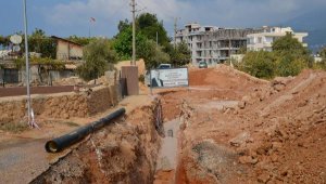 ASAT'tan Alanya Oba'ya 1200 metre kanalizasyon