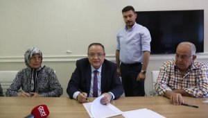 Balbey'de semt sakinleriyle imzalar atılıyor
