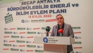 Büyükşehir Belediyesi Sürdürülebilir Enerji ve İklim Eylem Planı'nı açıkladı