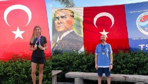 Ercümen'den Türkiye rekoru, Rüstem Derin'den 3 altın madalya