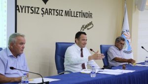 Kaş Belediyesi'nin eylül ayı meclisi yapıldı