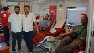 Korkuteli'nde kan bağışı
