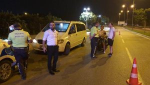 Manavgat'ta trafik uygulaması