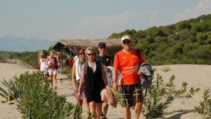 Patara Plajı'nda eylül hareketliliği