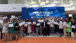 Proje Okulu katılımcılarına sertifika verildi