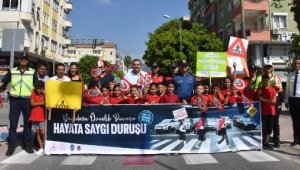 Trafikte yayalara saygı etkinliği