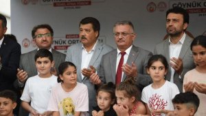 Vali Yazıcı, Göynük Ortaokulu'nun temel atma törenine katıldı