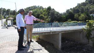 Yılmaz ve Gül, Kemer'deki çalışmaları inceledi