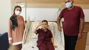 14 yaşındaki Berkay, böbrek nakliyle yaşama tutundu